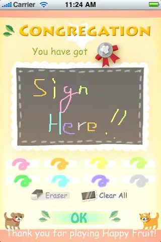 Скриншот 4 игры Happy Fruit