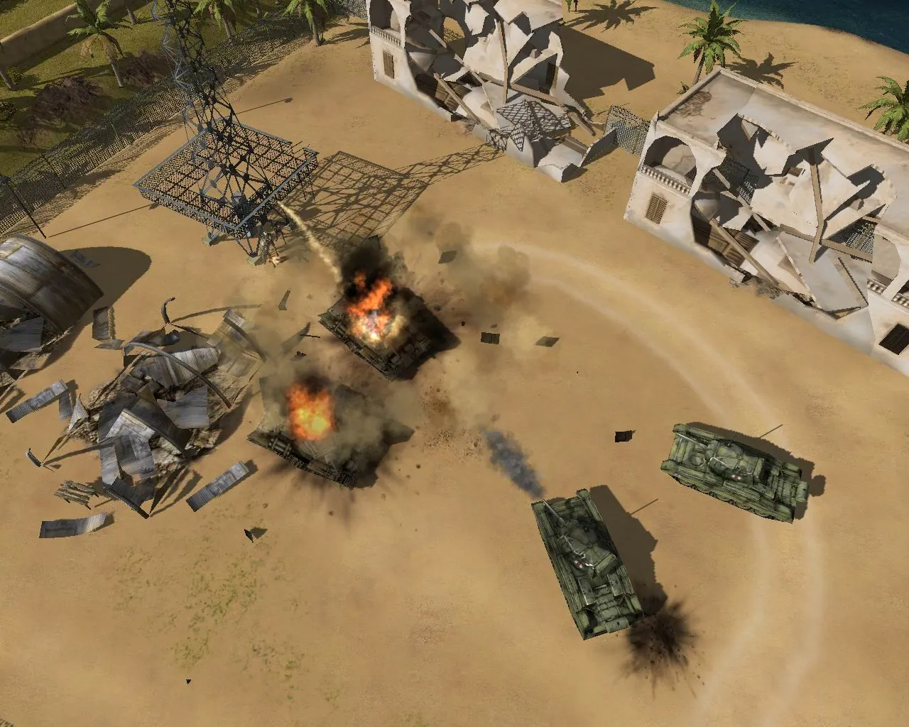 Скриншот 2 игры Desert Rats vs. Afrika Korps