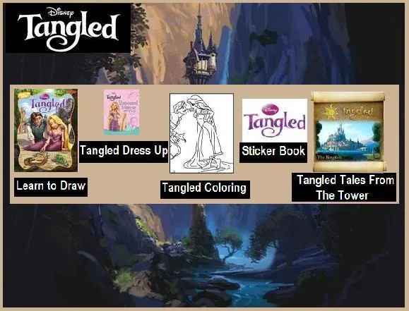 Скриншот 2 игры Disney Tangled: The Video Game