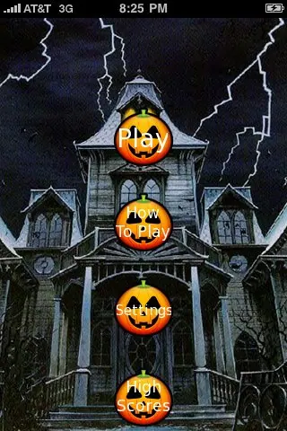 Скриншот 2 игры Halloween Candy Catch