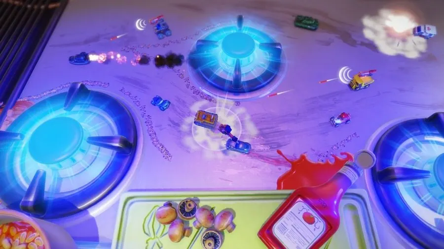 Скриншот 3 игры Micro Machines World Series