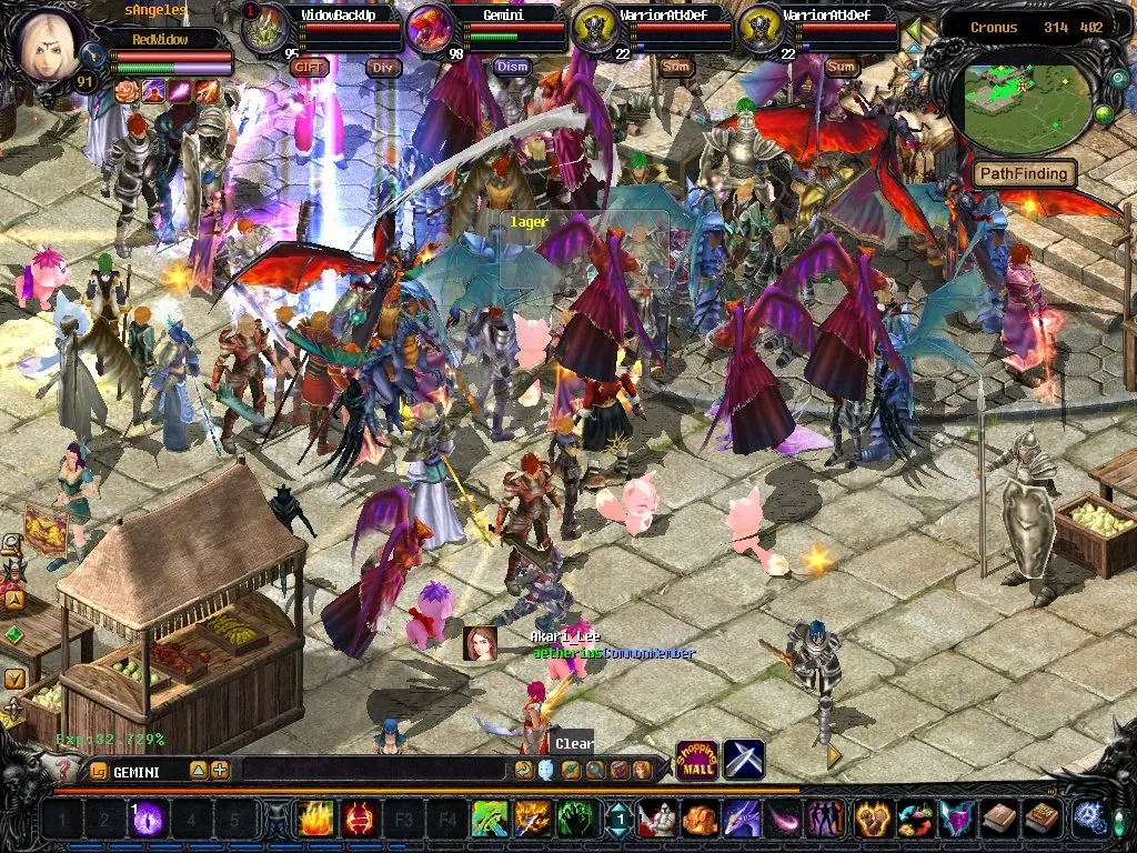 Скриншот 3 игры Eudemons Online: Dawn of Romance