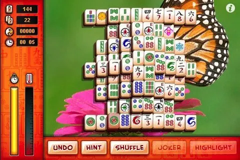 Скриншот 3 игры Mahjong Touch