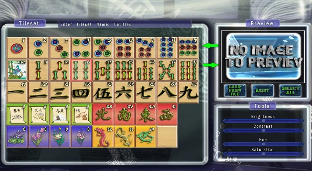 Скриншот 2 игры Mahjongg Staxx