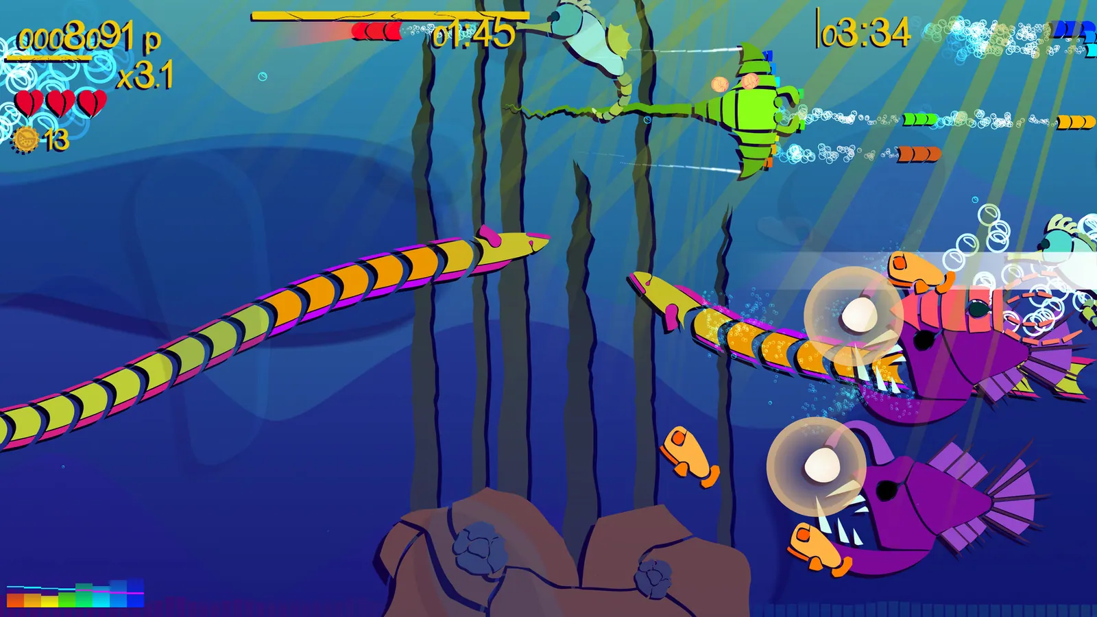 Скриншот 3 игры Bassline Sinker