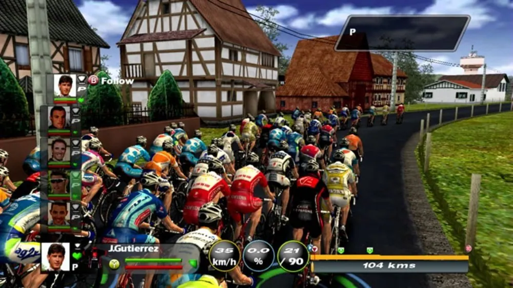 Скриншот 3 игры Tour de France 2009