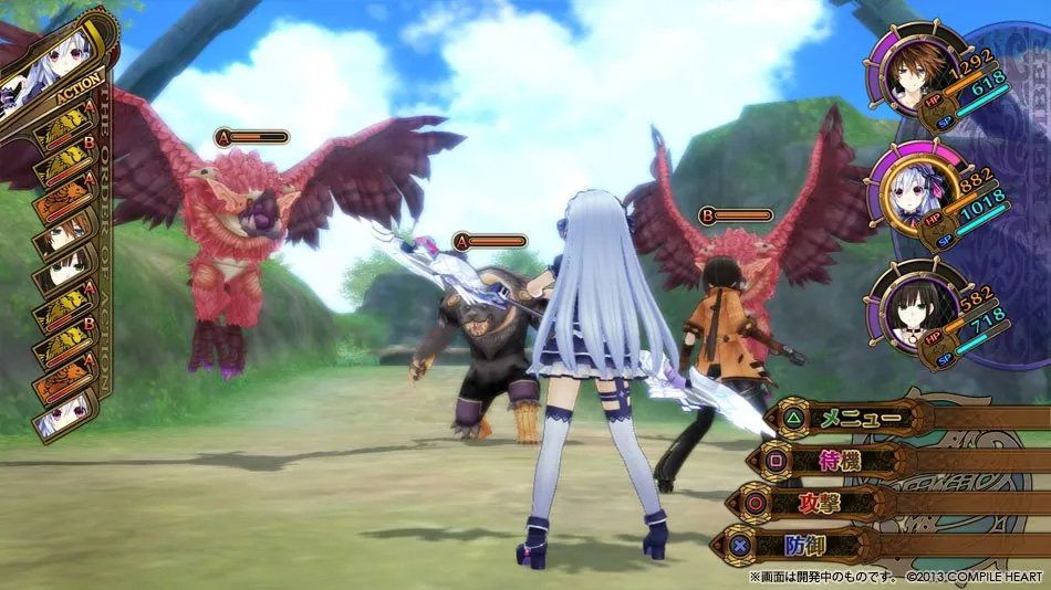 Скриншот 3 игры Fairy Fencer F