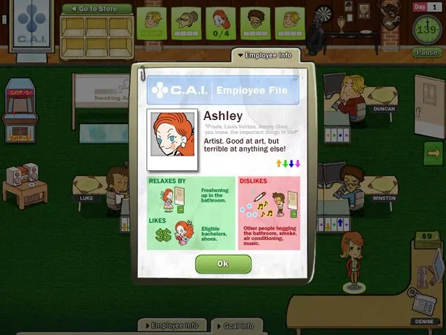 Скриншот 4 игры Miss Management