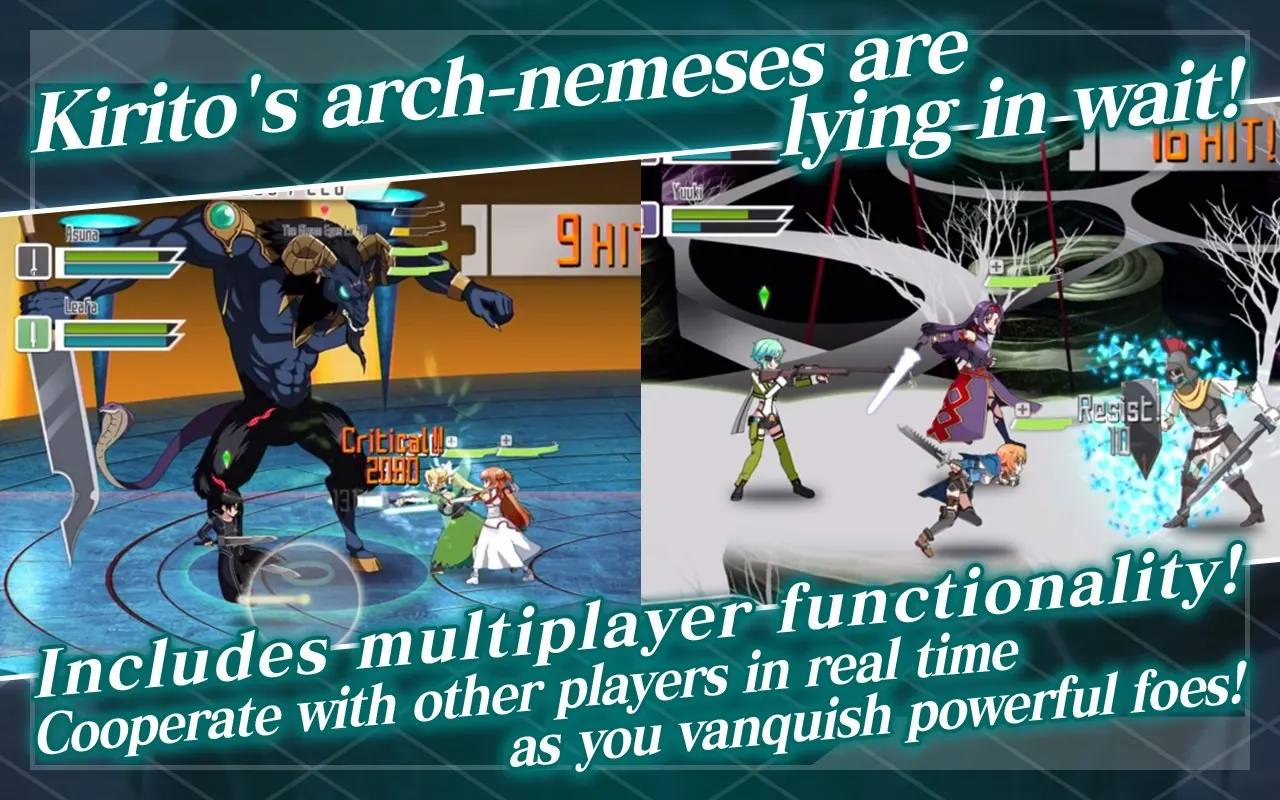 Скриншот 5 игры Sword Art Online: Memory Defrag