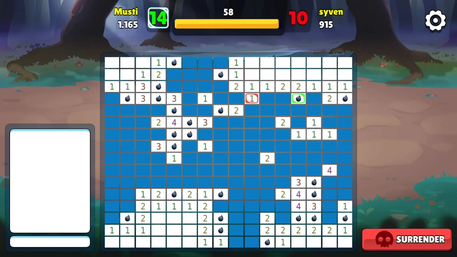 Скриншот 3 игры Minesweeper Versus