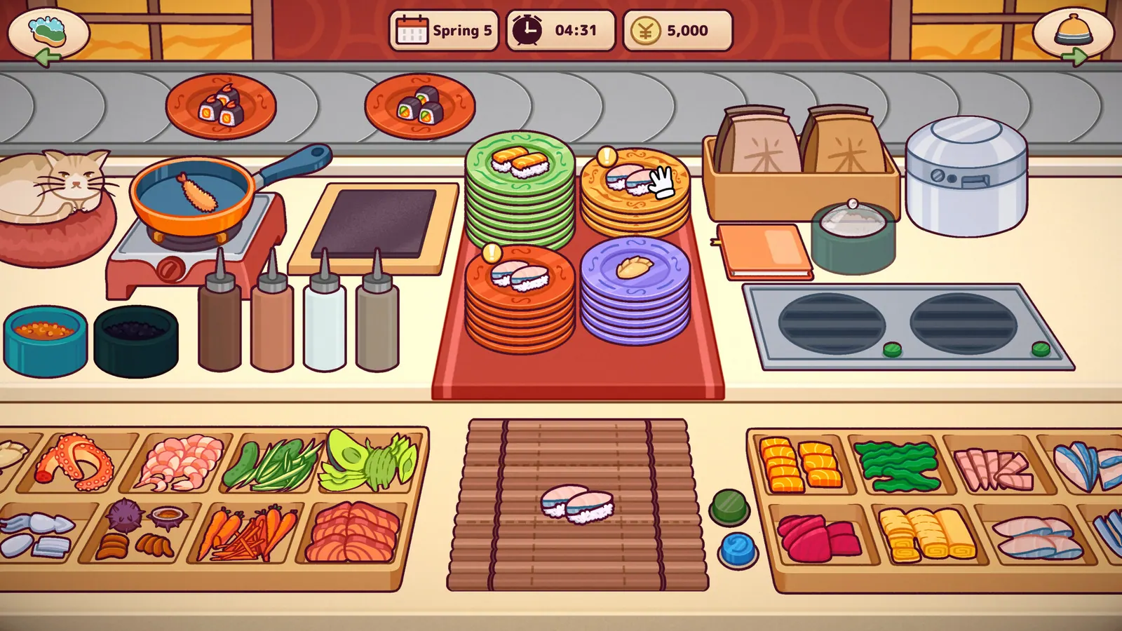 Скриншот 8 игры Ugoku Sushi Bar