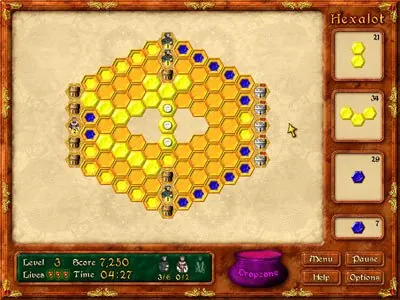 Скриншот 4 игры Hexalot