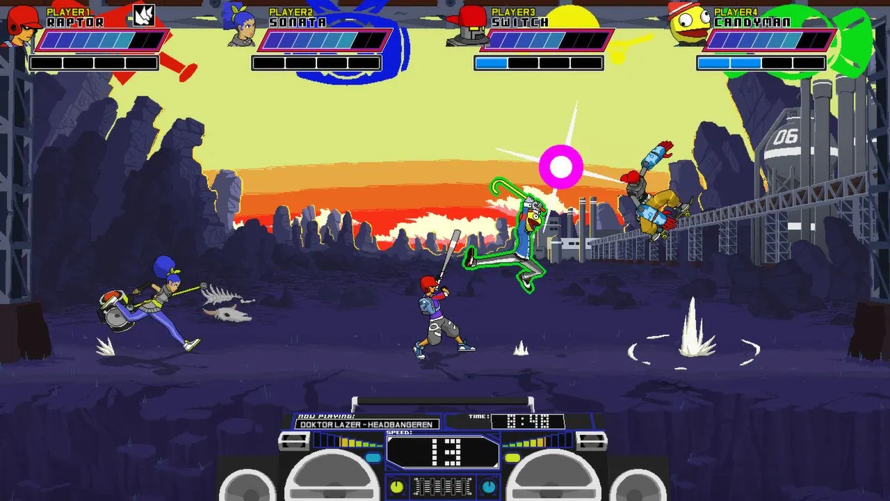 Скриншот 6 игры Lethal League