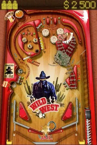 Скриншот 3 игры Wild West Pinball