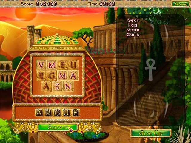 Скриншот 3 игры Amazing Pyramids