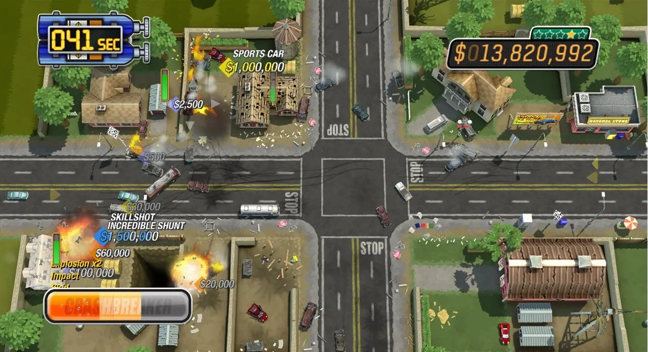 Скриншот 3 игры Burnout Crash!