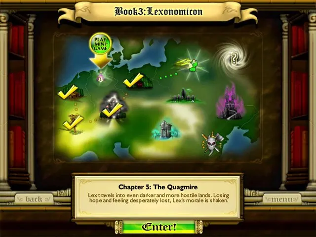 Скриншот 2 игры Bookworm Adventures