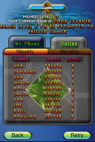 Скриншот 5 игры Jewel Magic