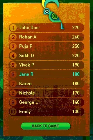 Скриншот 3 игры Jungle Swoosh