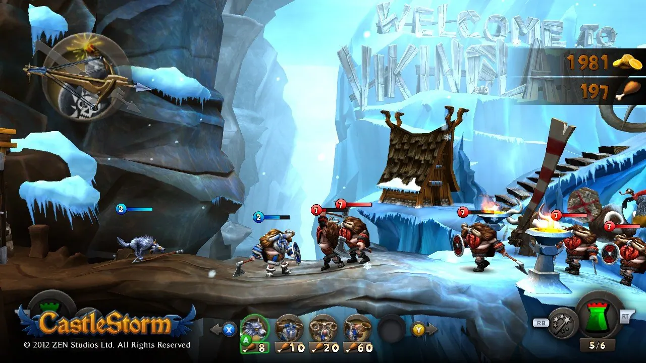 Скриншот 3 игры CastleStorm