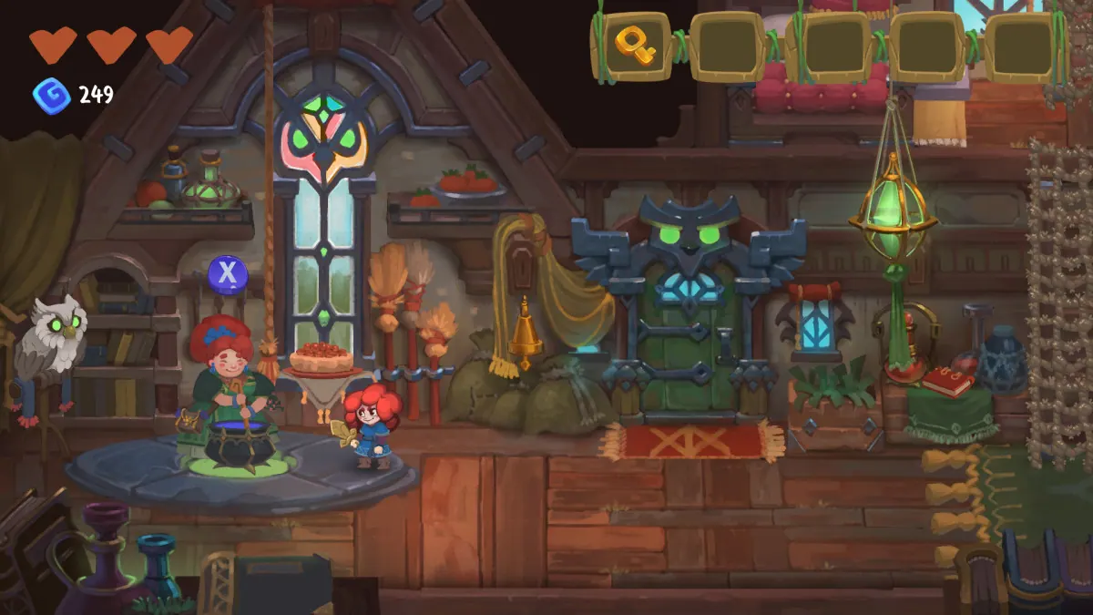 Скриншот 3 игры Potata: Fairy Flower