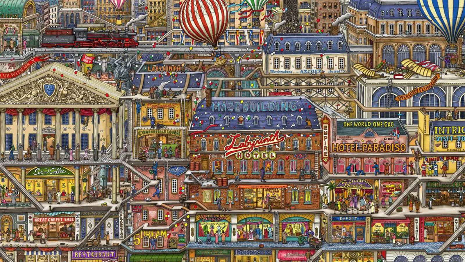 Скриншот 4 игры Labyrinth City: Pierre the Maze Detective