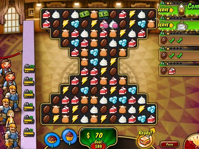 Скриншот 4 игры Coffee Rush 2