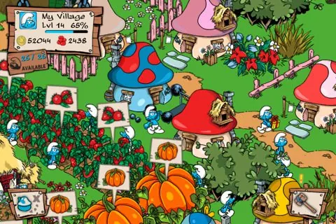Скриншот 3 игры Smurfs' Village