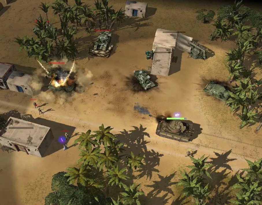 Скриншот 3 игры Desert Rats vs. Afrika Korps