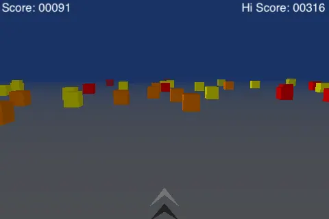 Скриншот 2 игры Cube Runner
