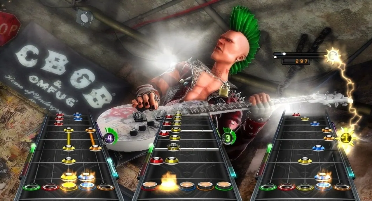 Скриншот 2 игры Guitar Hero: Warriors of Rock