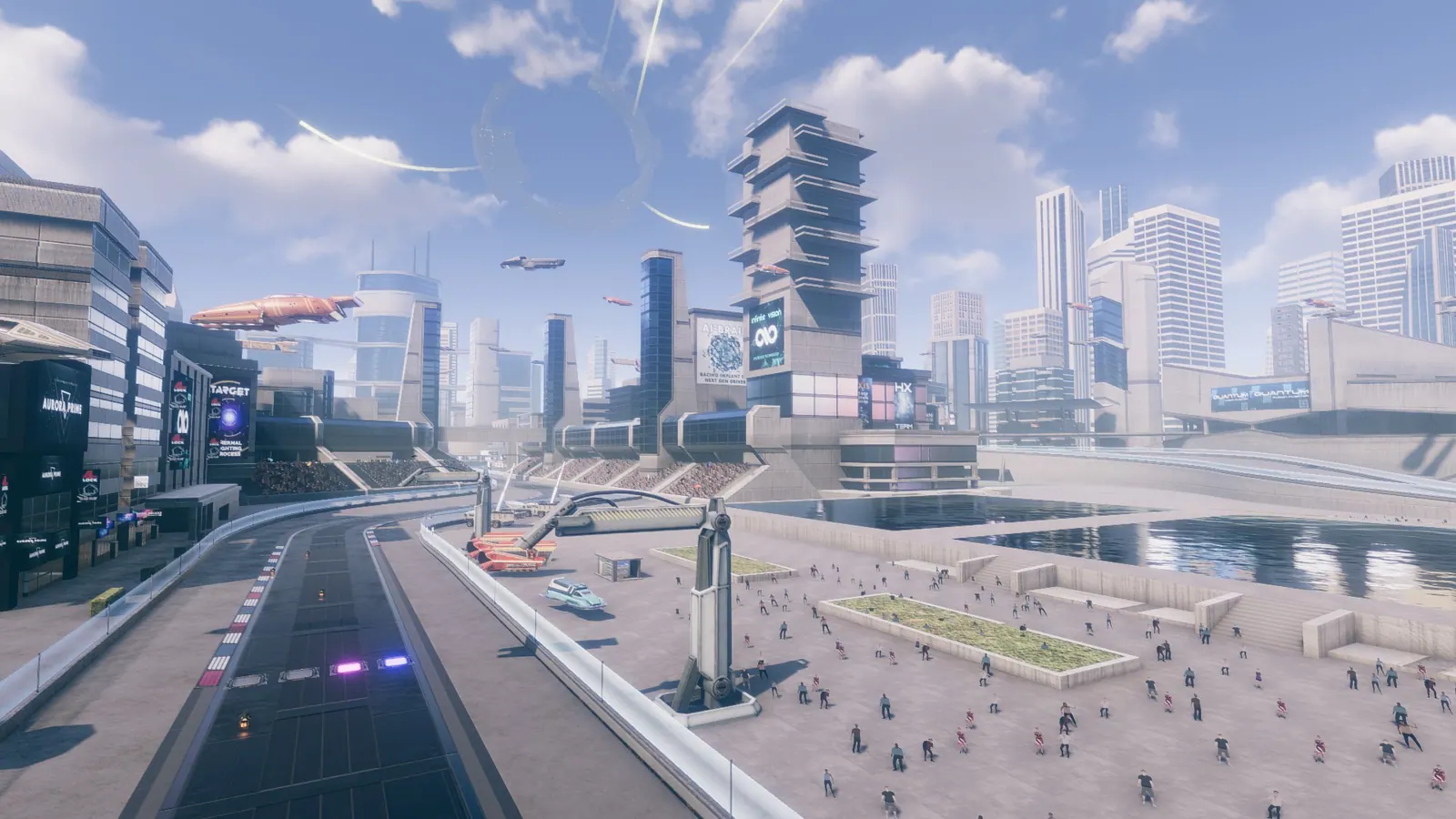 Скриншот 7 игры V-Racer Hoverbike