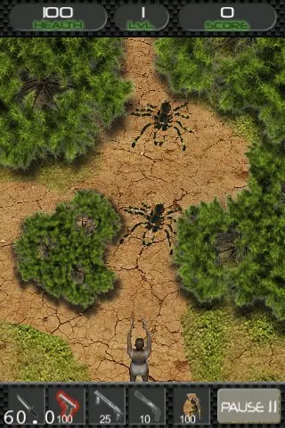 Скриншот 2 игры Spider Attack
