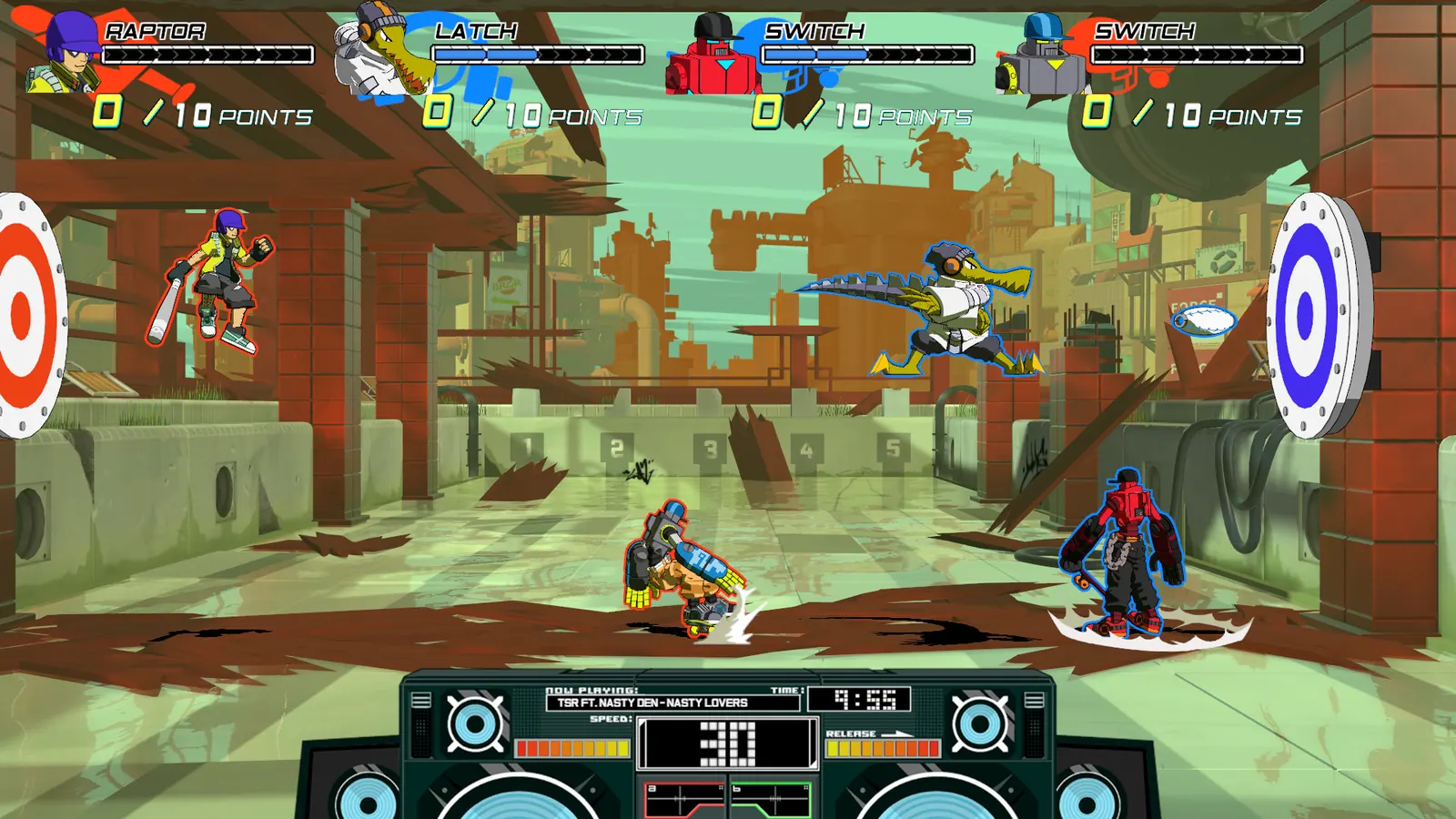 Скриншот 4 игры Lethal League Blaze