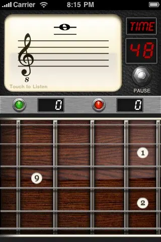 Скриншот 5 игры Sight Read Music Quiz