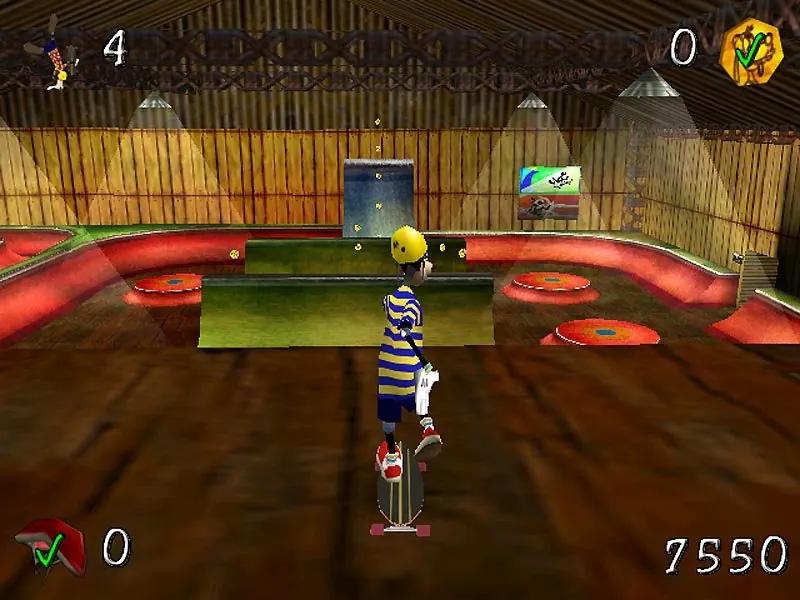 Скриншот 5 игры Disney's Extremely Goofy Skateboarding