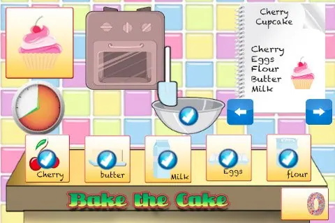 Скриншот 4 игры Cake Bake