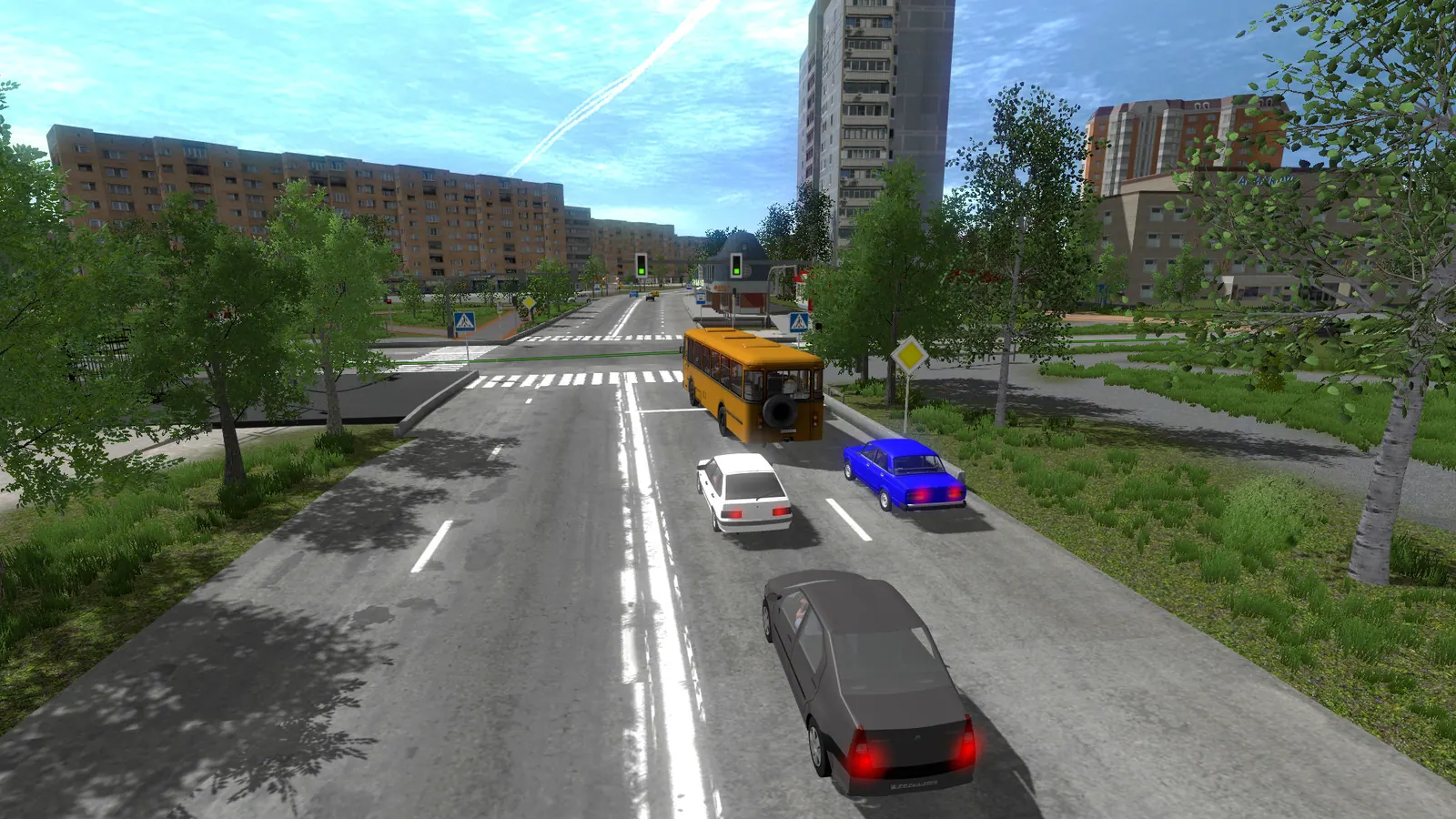 Скриншот 3 игры Bus Driver Simulator 2018