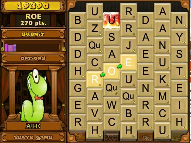 Скриншот 3 игры Bookworm Deluxe