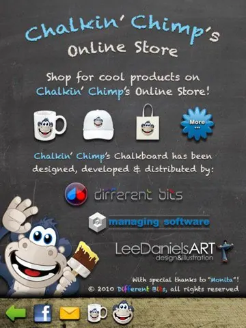 Скриншот 4 игры Chalkin' Chimp
