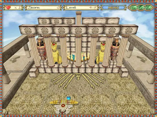 Скриншот 2 игры Egyptian Ball