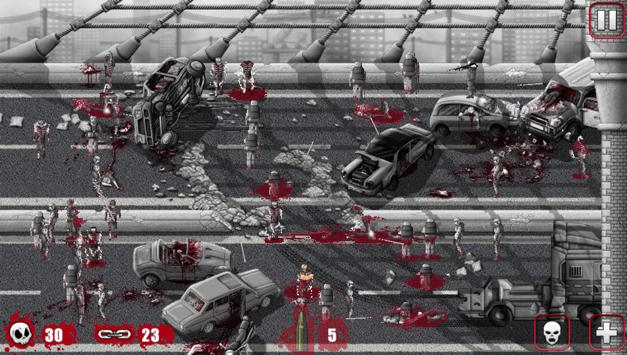 Скриншот 3 игры OMG HD Zombies!