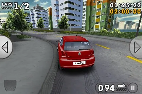 Скриншот 3 игры Volkswagen Polo Challenge
