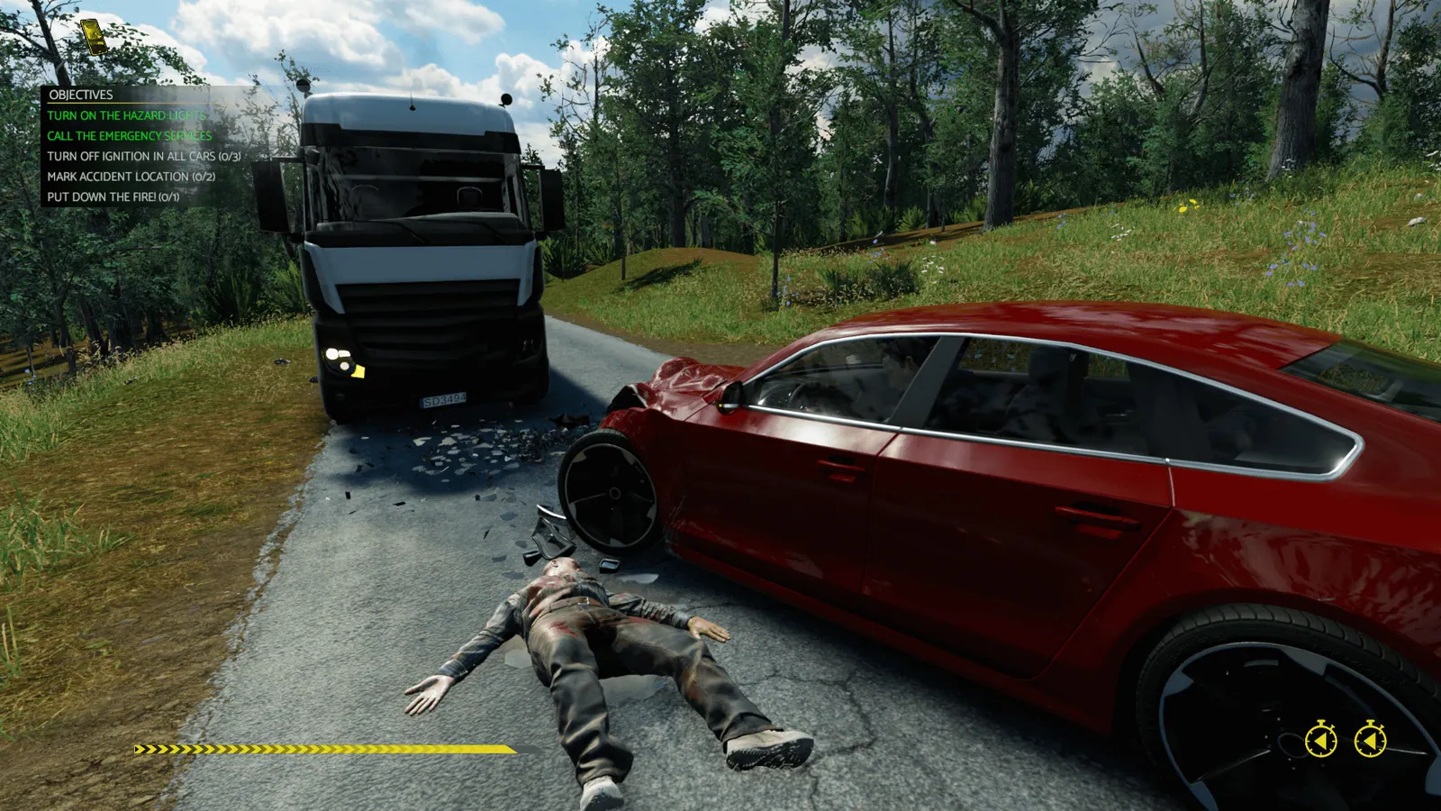Скриншот 2 игры Accident