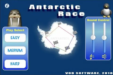 Скриншот 4 игры Antarctic Race