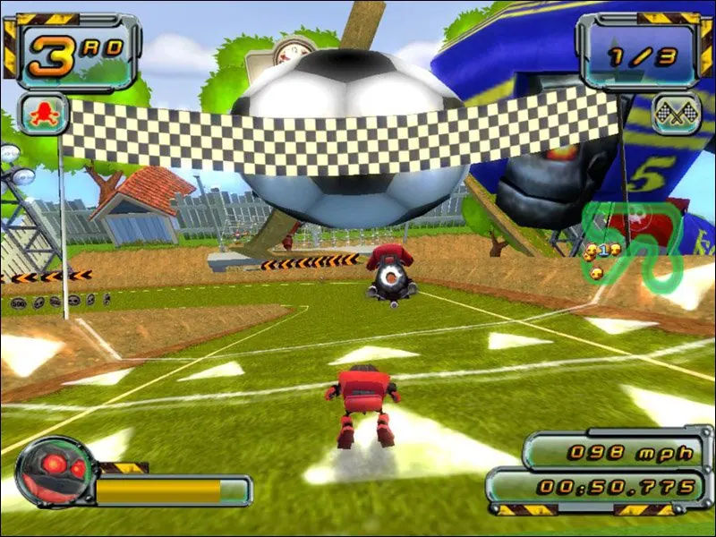 Скриншот 3 игры Crazy Frog Racer 2