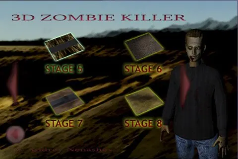 Скриншот 3 игры 3D Zombie Killer