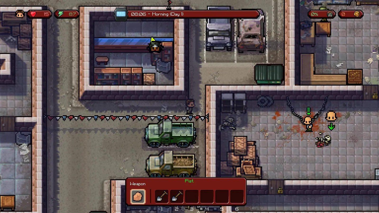 Скриншот 8 игры The Escapists: The Walking Dead