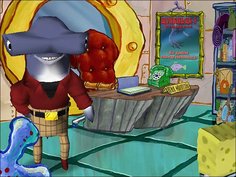 Скриншот 5 игры SpongeBob SquarePants: Lights, Camera, Pants!