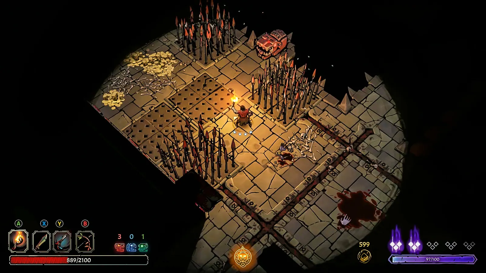 Скриншот 7 игры Curse of the Dead Gods